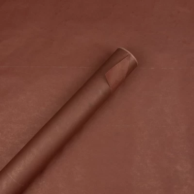 Эко  крафт цветной, бумага подарочная, 0,53 х 6м, 80г Коричневый Unison (ECP009)