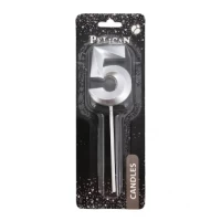 Свеча цифра 3D для торта 