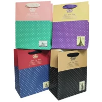 Пакет подарочный , Just For You  4дизайна, 210g, 26 x 32 x12cm Разноцветный Unison (DF-309M)