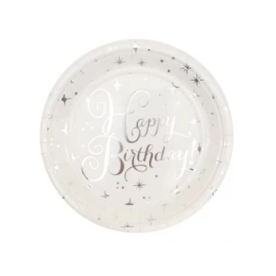 Тарелки бумажные TM Pelican 18cm 