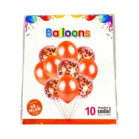 Набор из 10 шаров, микс цветов (QQTZ-14-rose gold) Набор из 10 шаров, микс цветов (QQTZ-14-rose gold)