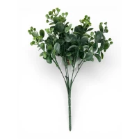 Ветка самшита, 35 см, светло-зеленая (с30552-1)