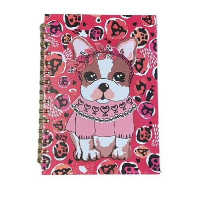 Тетрадь А5 на спирали, 80 листов 80г/м2 клетка, 