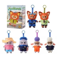 Мягкая игрушка-сюрприз Зоотрополис в коробочке, 16 х 11 х 6см Разноцветный MINISO (757-9)