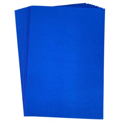 Фоамиран 20 х 30см, 1,5мм, 10 листов, Темно синий Синий Josef Otten (15A4-7032)