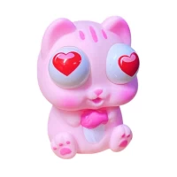 Игрушка-антистресс  пучеглазик, светящийся 