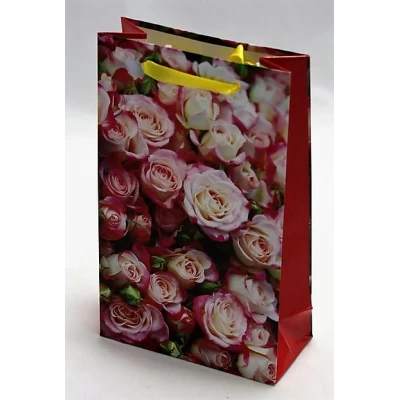 Пакет подарочный женская серия 130гр, 11 х 18 х 5см (12шт/уп) Unison (PVM111805W)