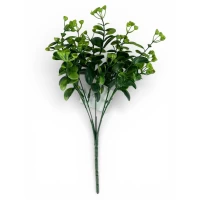 Ветка самшита, 35 см, темно-зеленая (с30552)