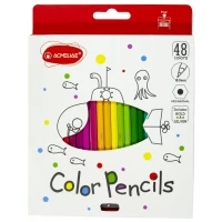 Набор карандашей 48 цветов шестигранные 