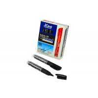 Маркер для доски со сменным стержнем круглый край Черный Unison (XSG-35B)