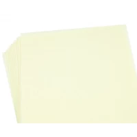 Фетр 20 х 30см, 1,2мм, 10 листов, желто-белый Бежевый Unison (170HQ-056)