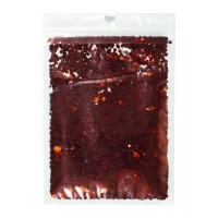 Конфетти шестигранник, 3мм, 15г Красный Pelican (6406)