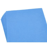 Фетр 20 х 30см, 1,2мм, 10 листов, тёмно голубой Голубой Unison (170HQ-019)