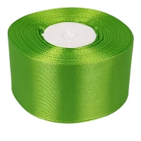 Атласная лента 5см (±5мм) x 33м Зеленый Marill (LA5033-52)