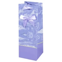 Пакет подарочный  29 х 10,5 х 10см (12шт/уп) Фиолетовый Unison (BD-1.)