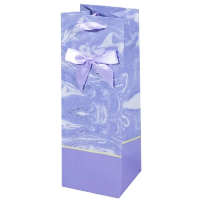 Пакет подарочный  29 х 10,5 х 10см (12шт/уп) Фиолетовый Unison (BD-1.)