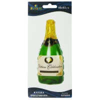 Шарик фольгированный Pelican, бутылка шампанского, 93см Разноцветный Pelican (835604) Шарик фольгированный Pelican, бутылка шампанского, 93см Разноцветный Pelican (835604)