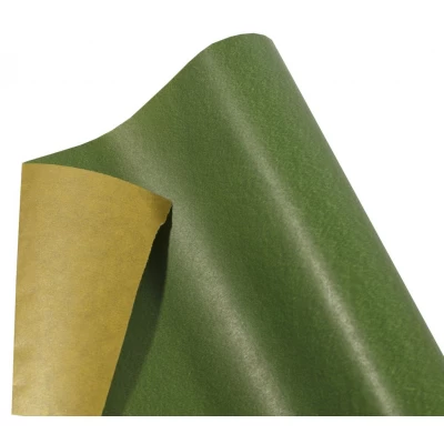 Бумага упаковочная крафт-двосторонний 0,7 х 7м Зеленый Unison (Пт 475.3)