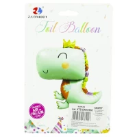 Шарик фольгированный 80см, Динозавр Зеленый Без бренда (XTS-DKYX106) Шарик фольгированный 80см, Динозавр Зеленый Без бренда (XTS-DKYX106)