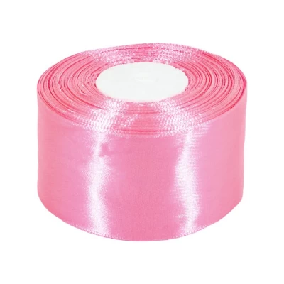 Атласная лента 5см (±5мм) x 33м Розовый Marill (LA5033-05)
