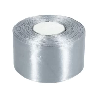 Атласная лента 5см (±5мм) x 33м Серый Marill (LA5033-59)