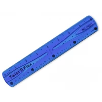 Линейка гнущаяся 20см Разноцветный Unison (BC-0020)