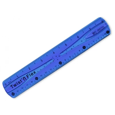 Линейка гнущаяся 20см Разноцветный Unison (BC-0020)