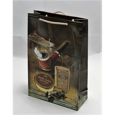 Пакет подарочный мужская серия 130гр, 17 х 26 х 8см (12шт/уп) Unison (PVM172608M)