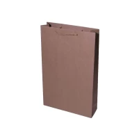 Пакет подарочный крафт 170гр, 25 х 39 х 08см Бежевый Unison (PVC253908)