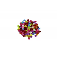 Пуговица декоративная 15мм 25шт Разноцветный Unison (24-JH)