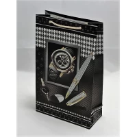 Пакет подарочный мужская серия 130гр, 8 х 12 х 4см (12шт/уп) Unison (PVM 081204 M)