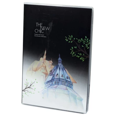 Блокнот 52 л А5 черные листы 110 г/м² обложка ПВХ Черный Unison (25731) Блокнот 52 л А5 черные листы 110 г/м² обложка ПВХ Черный Unison (25731)