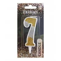 Свеча для торта Pelican 