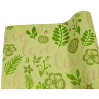 Бумага упаковочная крафт-двосторонний 0,7 х 7м Зеленый Unison (Пт 871) Бумага упаковочная крафт-двосторонний 0,7 х 7м Зеленый Unison (Пт 871)