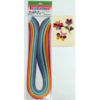 Квиллин 7мм х 70см, 160г/м², 12 цветов, 101м Unison (Бм 102) Квиллин 7мм х 70см, 160г/м², 12 цветов, 101м Unison (Бм 102)