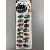 Наклейки 25 х 8см, 20шт/уп Разноцветный Unison (XT-013)