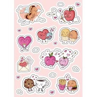 Наклейки А5 