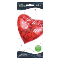 Шарик фольгированный Pelican, сердце из роз I love you, 45см Разноцветный Pelican (835508) Шарик фольгированный Pelican, сердце из роз I love you, 45см Разноцветный Pelican (835508)
