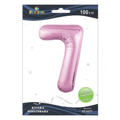 Цифра фольгированная Pelican, 