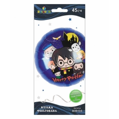 Шарик фольгированный Pelican, Гарри Поттер, 45см Разноцветный Pelican (835133)