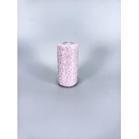 Бечевка декоративная 2мм х 100м 80г розово-белая Розовый Unison (D02901 -pink white) Бечевка декоративная 2мм х 100м 80г розово-белая Розовый Unison (D02901 -pink white)