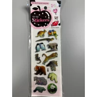 Наклейки 25 х 8см, 20шт/уп Разноцветный Unison (XT-003)