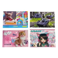 Альбом 20 л А4 скоба офсетная бумага 100 г/м² Unison (8В-146)