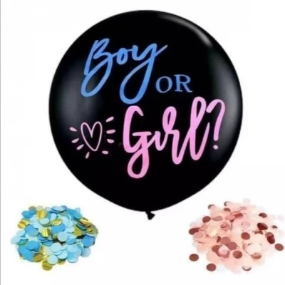 Латексный гендерный шарик 