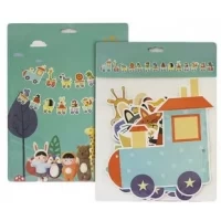 Гирлянда флажки HAPPY BIRTHDAY , паровозик с животными Зеленый Unison (HB-1066) Гирлянда флажки HAPPY BIRTHDAY , паровозик с животными Зеленый Unison (HB-1066)