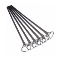 Палочка пластиковая 50см с креплением для фольгированного шарика, 50шт/уп Серебряный Pelican (883210)