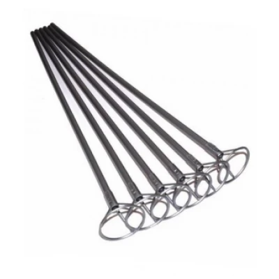 Палочка пластиковая 50см с креплением для фольгированного шарика, 50шт/уп Серебряный Pelican (883210)