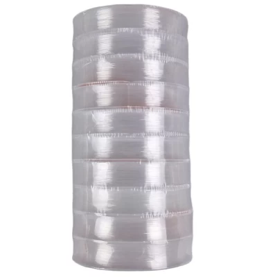 Леска-резинка 0,7мм, 9м, 10 шт в термосиле Прозрачный Без бренда (1952)