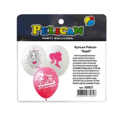 Шарики Pelican латексные 12