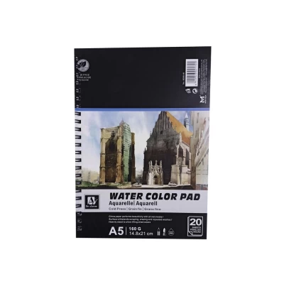 Блокнот акварельный Art Nation А5, 20 страниц, 200 г/кв.м Разноцветный Без бренда (6006-W) Блокнот акварельный Art Nation А5, 20 страниц, 200 г/кв.м Разноцветный Без бренда (6006-W)